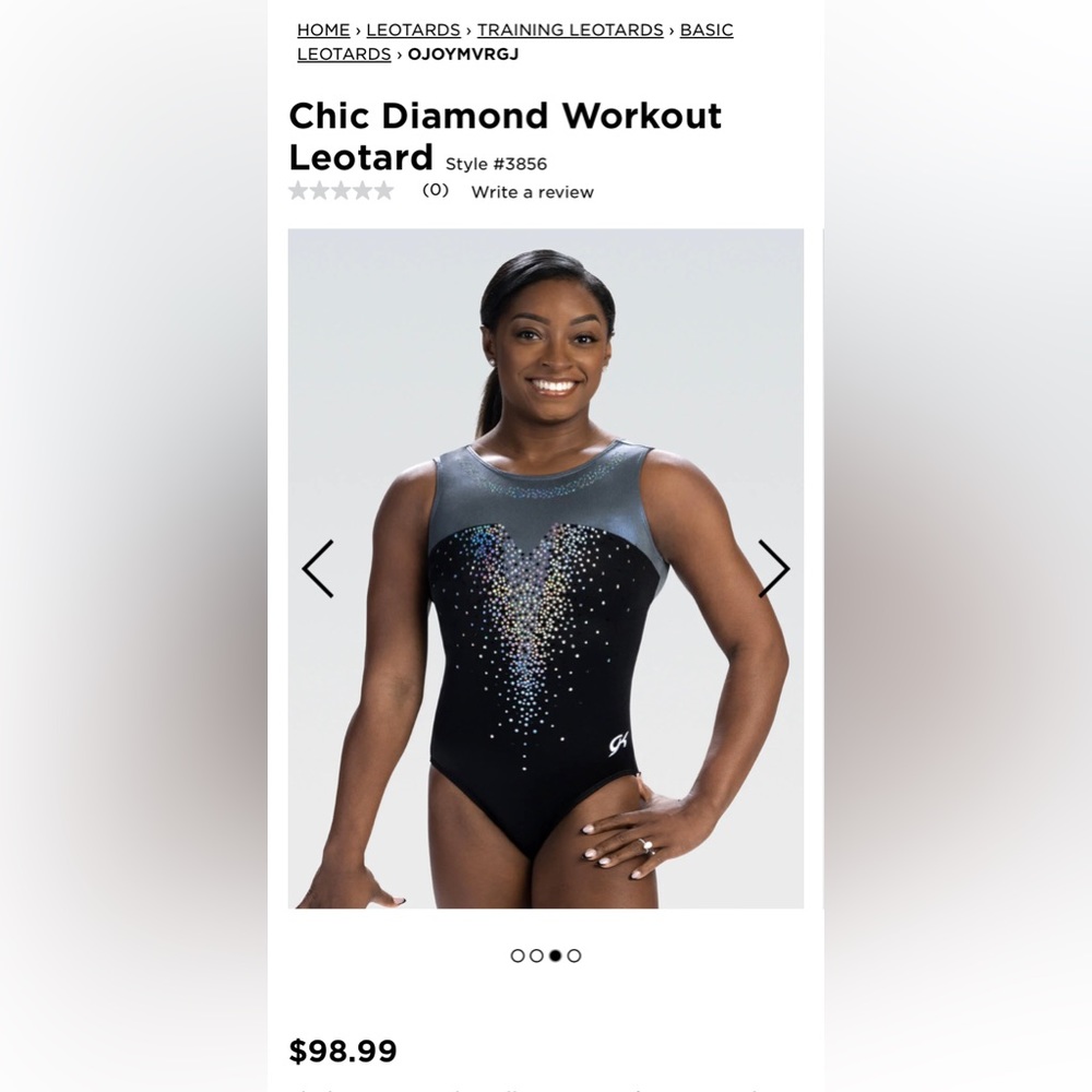 Gk Elite Chick Practice Leotard Child Medium